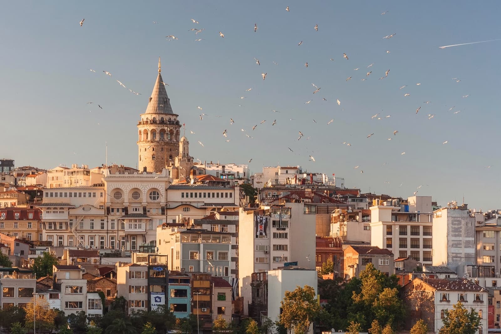 Vista de Estambul con la Torre de Gálata